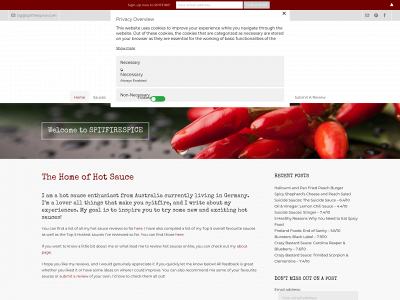 spitfirespice.com snapshot