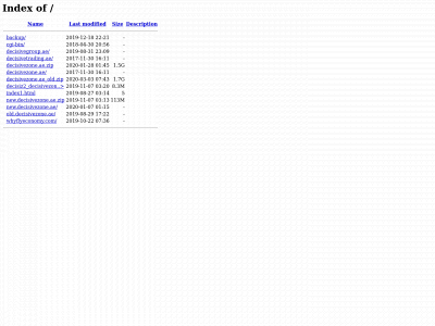 decisivehub.com snapshot