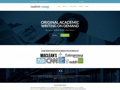 www.customessay.com snapshot