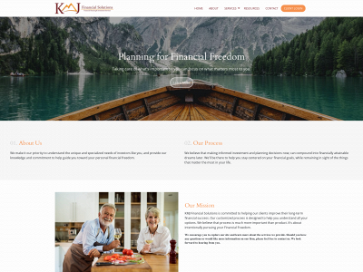 kmjfinancialsolutions.com snapshot