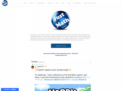 justmathva.com snapshot
