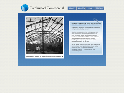 creekwoodcommercial.com snapshot