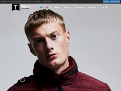 trend-clothing.com snapshot
