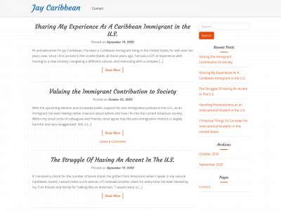 jaycaribbean.com snapshot