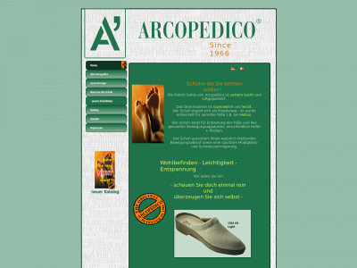 arcopedico.de snapshot
