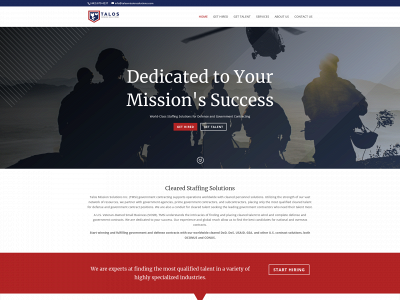 talosmissionsolutions.com snapshot