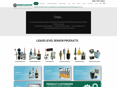 liquidlevel.com snapshot