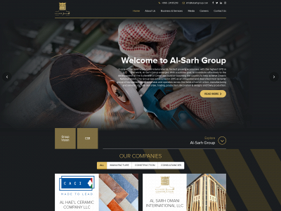 alsarhgroup.org snapshot