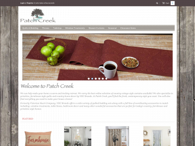 www.patchcreek.com snapshot