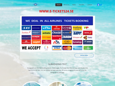 e-tickets24.se snapshot