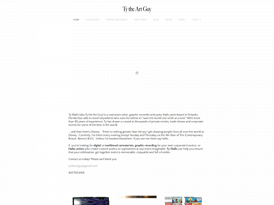 www.tytheartguy.com snapshot