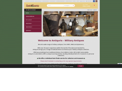 antiqurio.co.uk snapshot