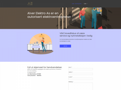 alver-elektro.no snapshot