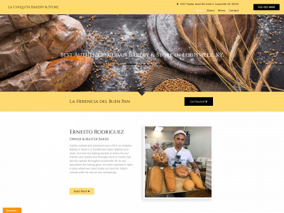 lachiquitabakery.com snapshot