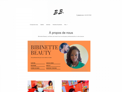 bibinette-beauty.com snapshot