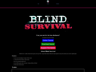blind-survival.com snapshot