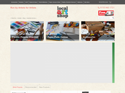 localartshop.co.uk snapshot