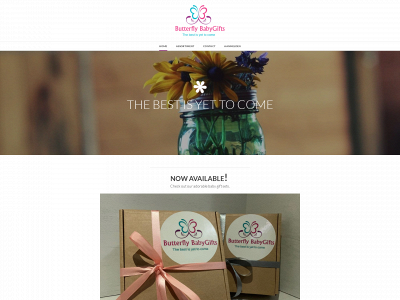 www.butterflybabygifts.com snapshot