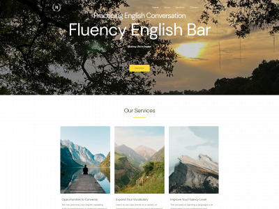fluencyenglishbar.com snapshot