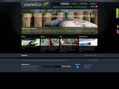 caprico.dk snapshot