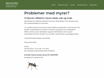 myremanden.dk snapshot