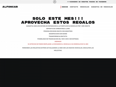 cochesalfoncar.com snapshot