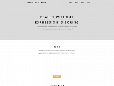 hypersensibleclub.com snapshot
