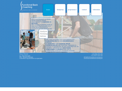 functionalbackcoaching.be snapshot