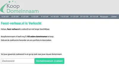 feest-verhuur.nl snapshot