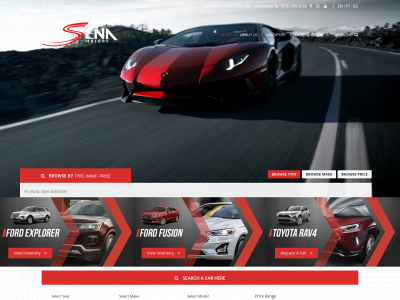 senamotors.com snapshot