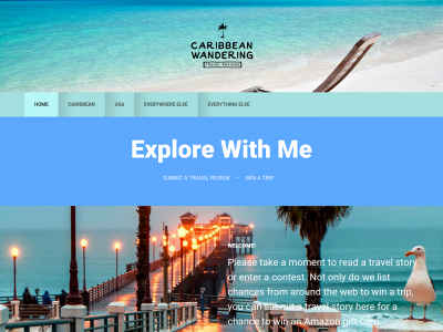 caribbeanwandering.com snapshot