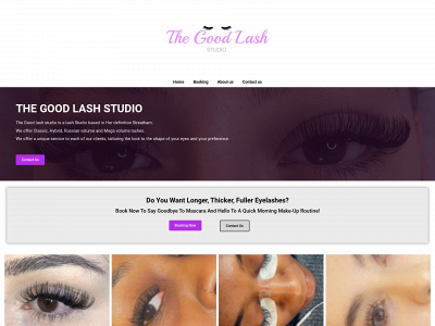 thegoodlashstudio.co.uk snapshot