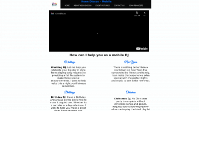 keendiscos.co.uk snapshot