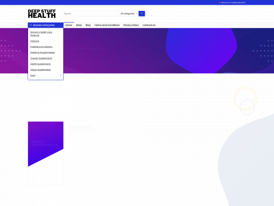 deepstuffhealth.com snapshot