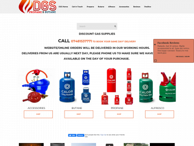 www.gas-bottle.co.uk snapshot