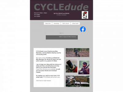 cycledude.co.uk snapshot