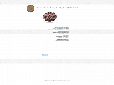sacredpipe.org snapshot