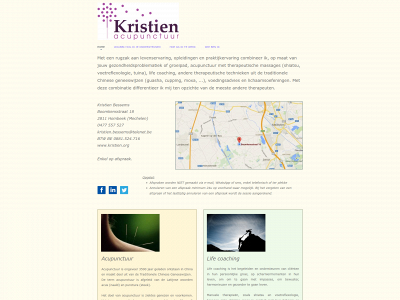kristien.org snapshot