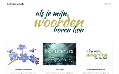 herinneringsdag.be snapshot