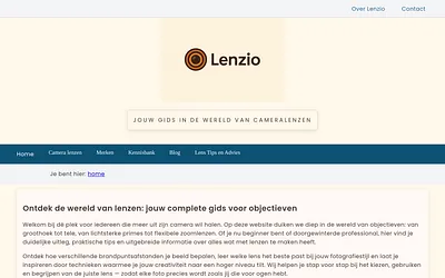 lenzio.nl snapshot