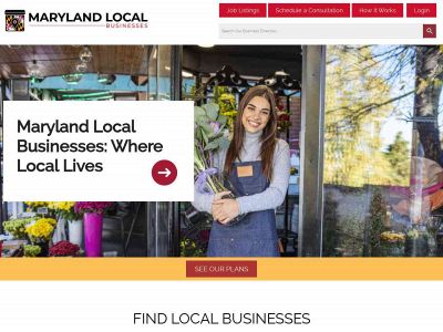 marylandlocalbusinesses.com snapshot