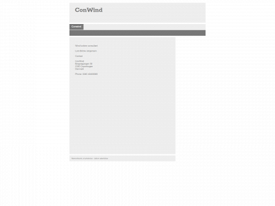 conwind.dk snapshot