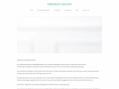 www.corporatechilllout.com snapshot