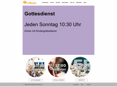 treffpunktgemeinde.de snapshot