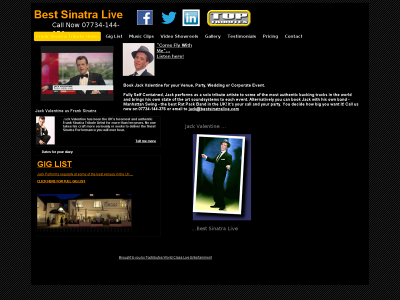 bestsinatralive.com snapshot