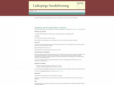 linkopingsuzuki.se snapshot