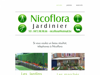 nicoflora.be snapshot