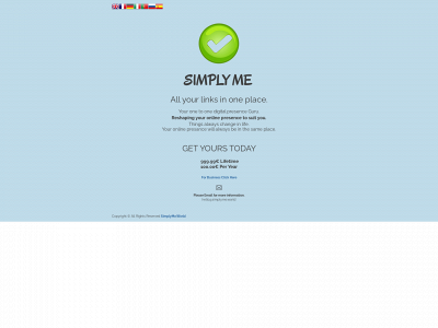 simplyme.world snapshot