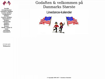 linedance-kalender.dk snapshot