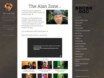 alan.zone snapshot